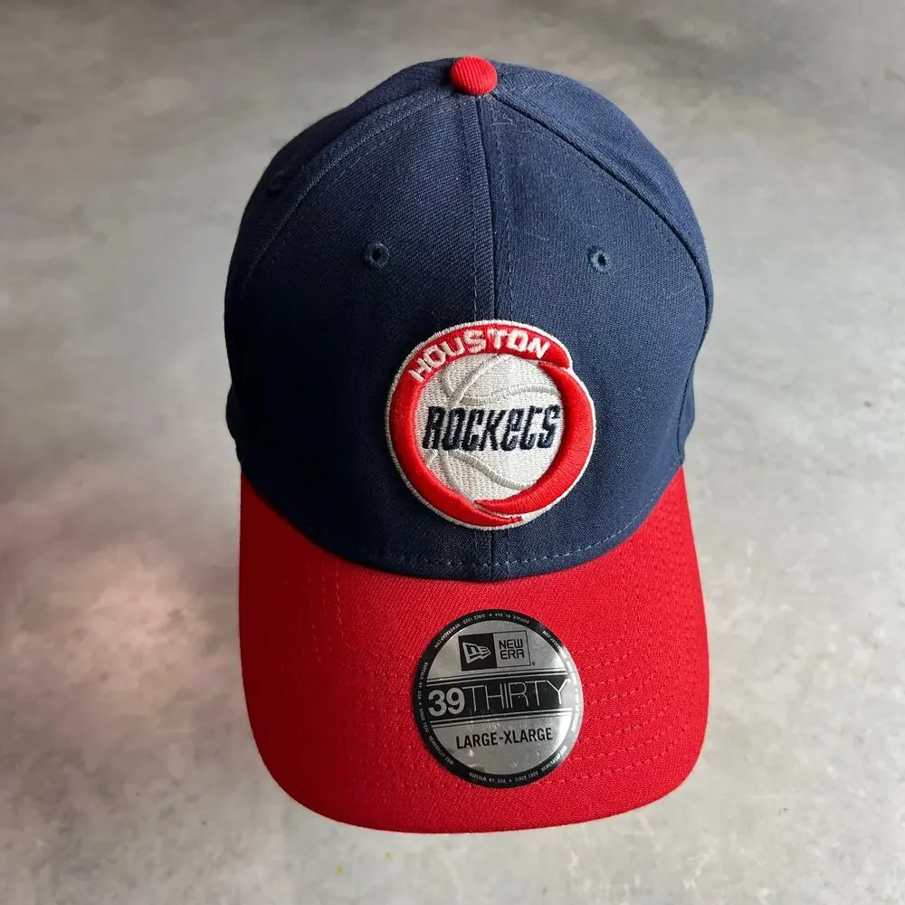 New Era Houston Rockets Large-XLarge City Edition 39THIRTY Flex-Fit Hat